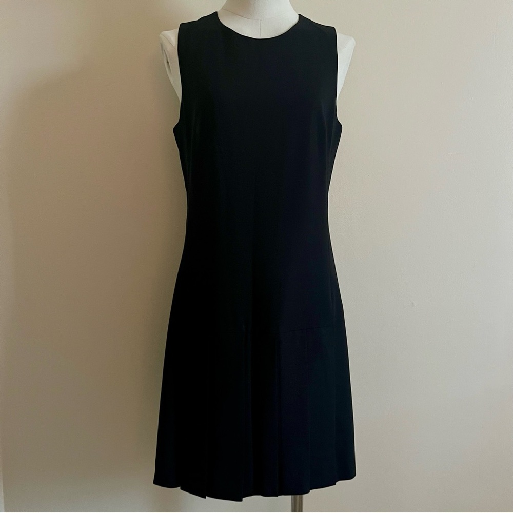 Theory wool pleated dress